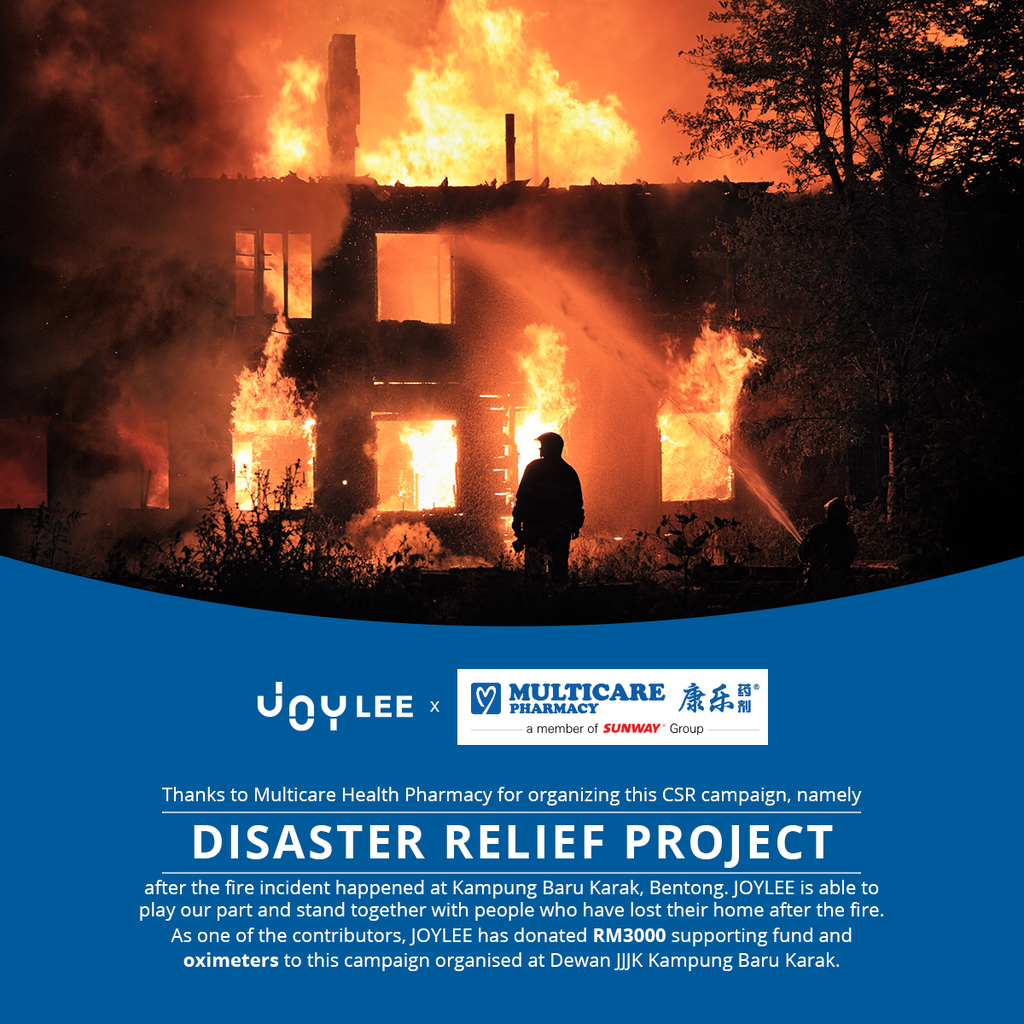 JOYCARE Charity Campaign #4: Disaster Relief Project at Kampung Baru Karak, Bentong