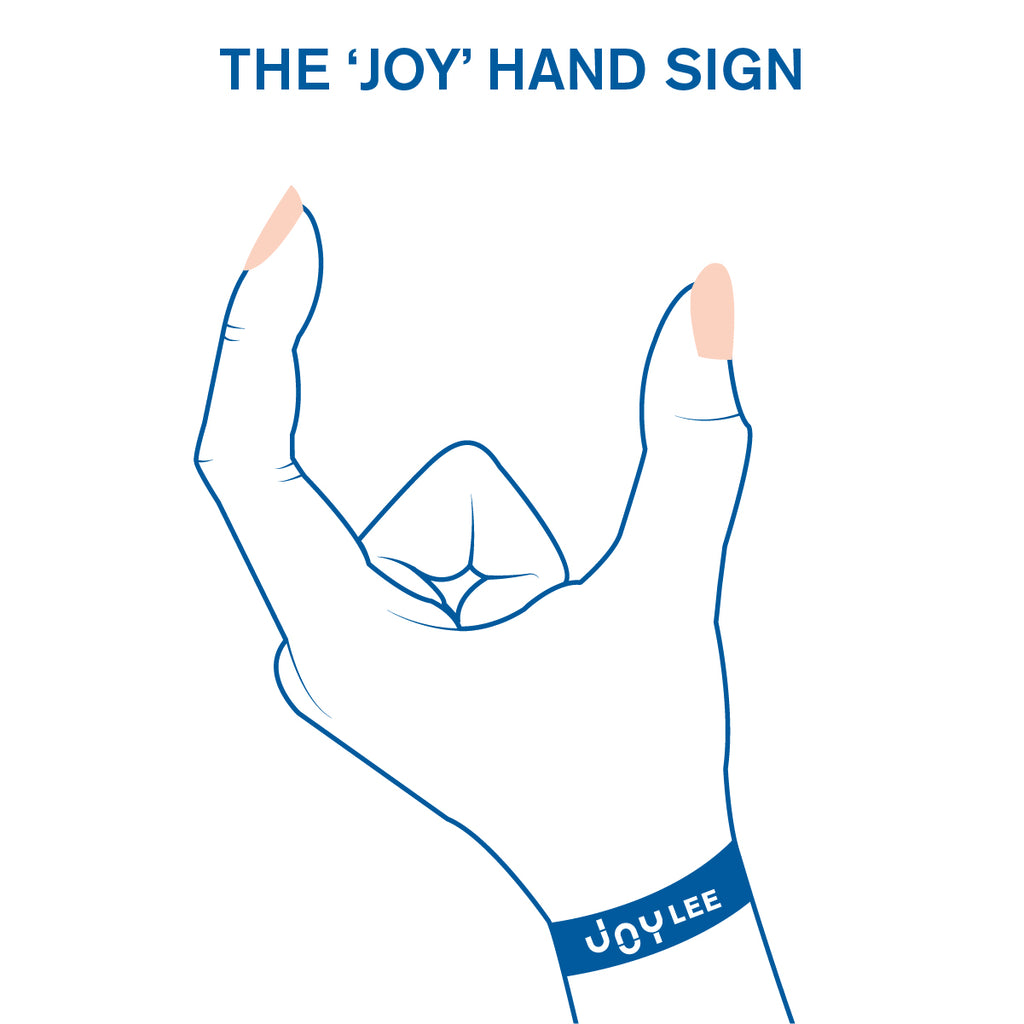 THE JOY HAND SIGN